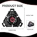pegxtwu Latest Models 3D Printed Fidget Spinner Multiple Rotation ModesLong Spinning Cool Silent Small Mini Toys for Anyone Anxiety Quiet Bearing - Image 4