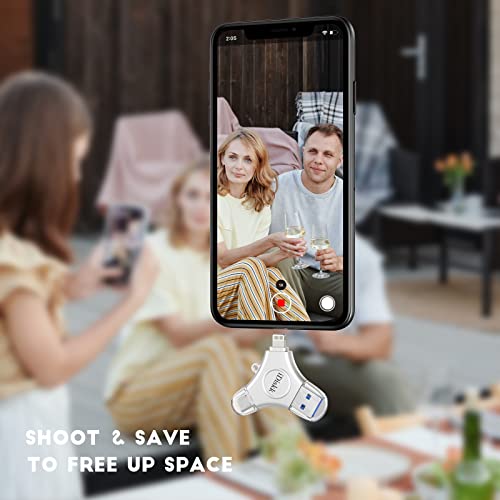 iDiskk App*le Certified iDiskk 1TB iPhone 17 and 16 Photo flashdrive for iPhone Photo Stick USB -C iPad Pro Android Samsung for iPhone 15/14/14 PRO/13/13 PRO/12 pro/12/11, Thumb Drive for iPhone Photos - Image 5