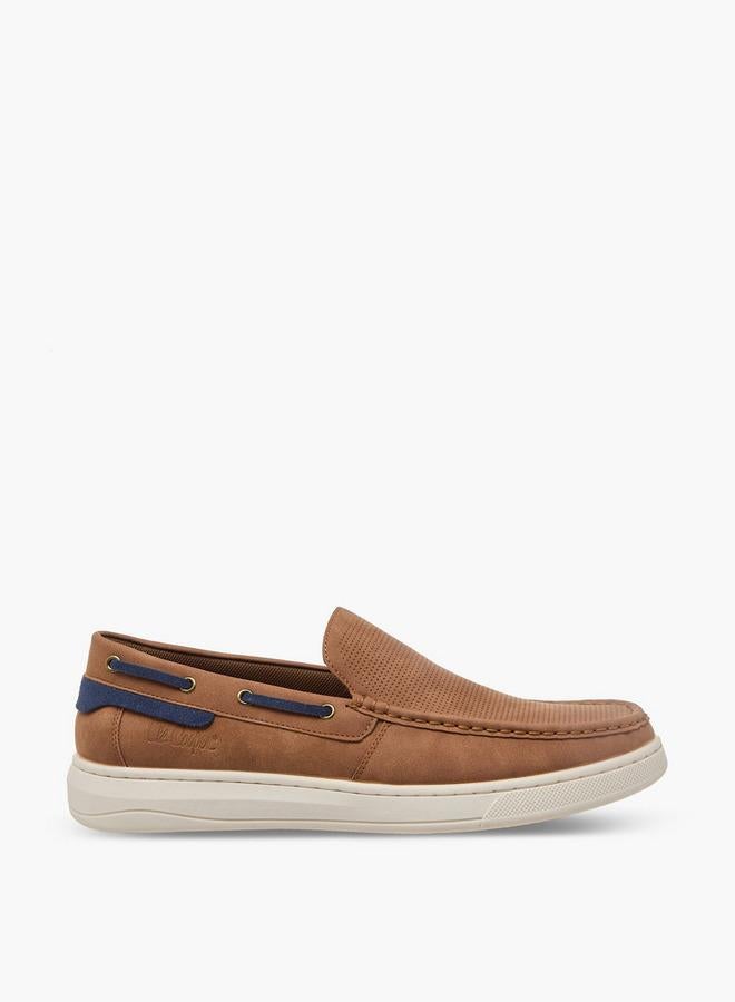 Lee Cooper Men Perforated Slip-On Loafers - Image 3