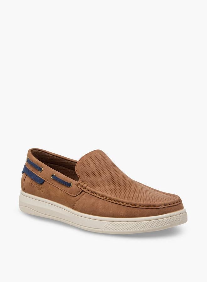 Lee Cooper Men Perforated Slip-On Loafers - Image 2