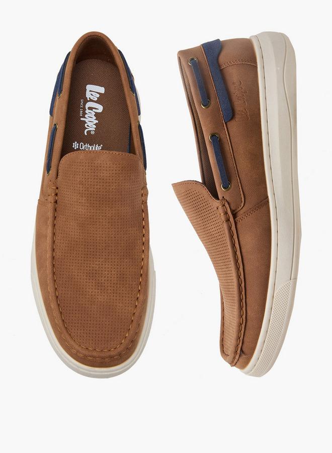 Lee Cooper Men Perforated Slip-On Loafers - Image 1