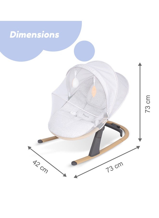 3 Stage Baby Bouncer / Recliner Seat W/ Mosquito Net - Ivory - pzsku/ZB6CA782ADD21DE39669FZ/45/_/1721643032/b2acf90c-2979-42b5-905a-52e0c156310e