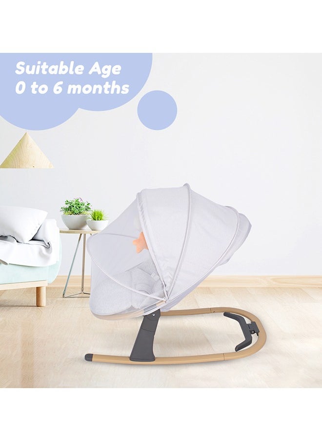 3 Stage Baby Bouncer / Recliner Seat W/ Mosquito Net - Ivory - pzsku/ZB6CA782ADD21DE39669FZ/45/_/1721643034/13fd333c-4053-4b18-9700-802bd2185a05