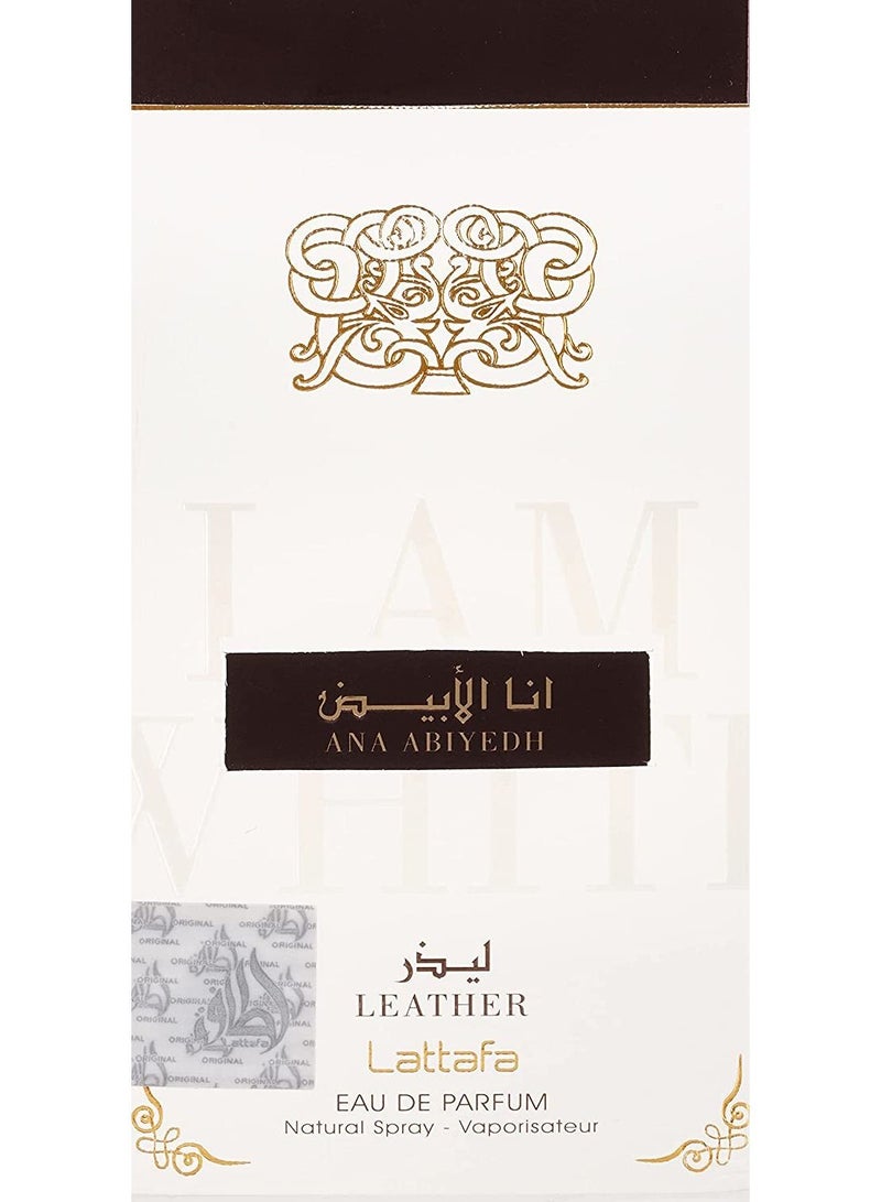Lattafa Ana Abiyedh Leather Eau De Perfume Spray, 60 ml - Image 2