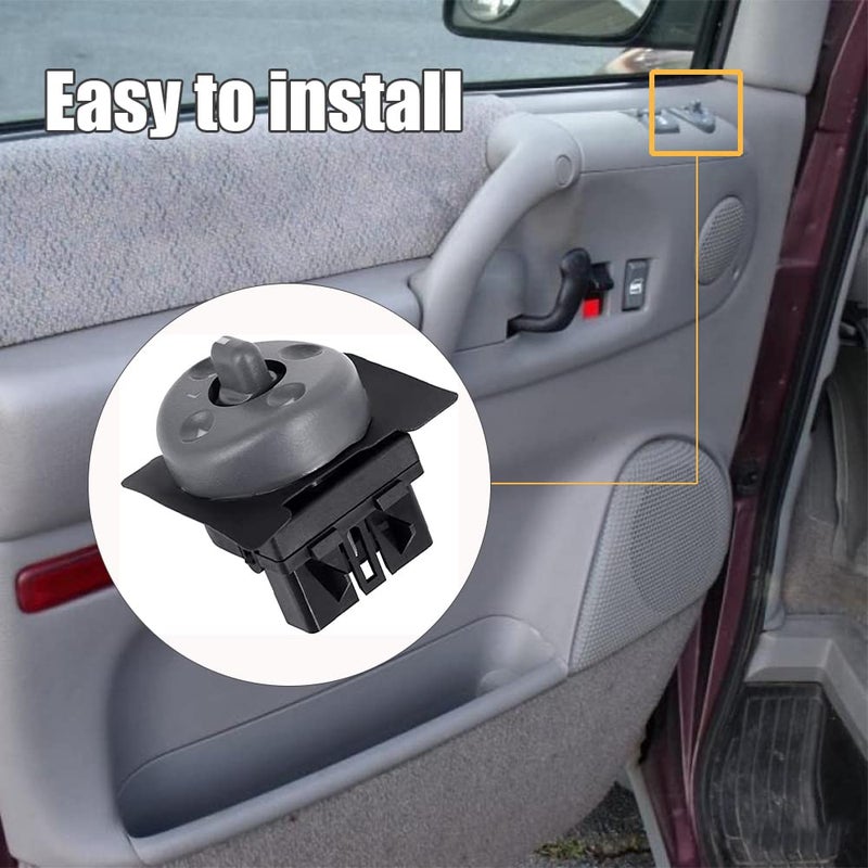 CULMKARI Power Mirror Control Switch LH Driver Side Fits for Chevy Astro GMC Suburban Replaces 15009690, 19209371, 901-000 - Image 4
