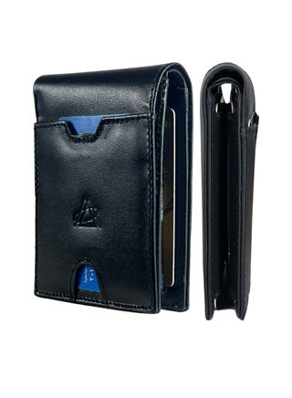 Fashion Pyramid Slim Wallet With Genuine Leather Material - Black - pzsku/ZB6CAB385C741541F7664Z/45/_/1657580054/6092d752-d62a-4541-90cb-5fd74b148fa4