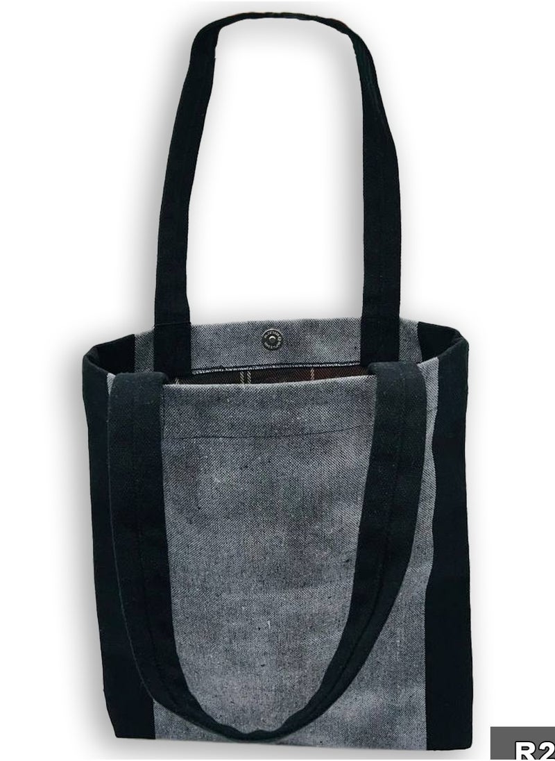 Gharibo Bags casual printed linen tote bag  - Image 3