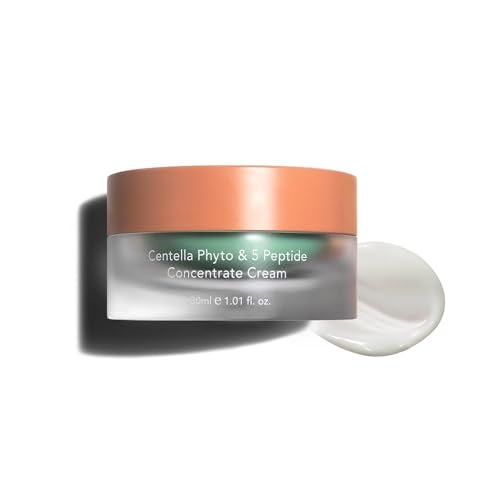 HARUHARU HARUHARU Wonder Centella Phyto & 5 Peptide Concentrate Cream, Daily & Night Cream, Nourishing, Wrinkles improvement for all skin types, Vegan, Cruelty-Free 1.01 fl. Oz