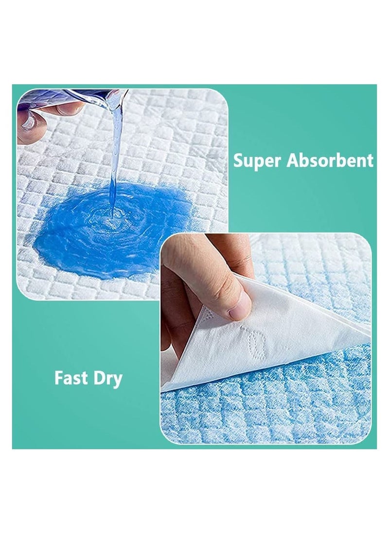 Cherry Medical Supply 70-Pieces Packed in 7 Pouches 60 cm x 90 cm XL Pet Training Pads & Puppy Pads Super Absorbent Pee Pads for Dogs, Leak-Proof Potty Training Pads for Puppies Cats Rabbits Pet Pads  - Image 4