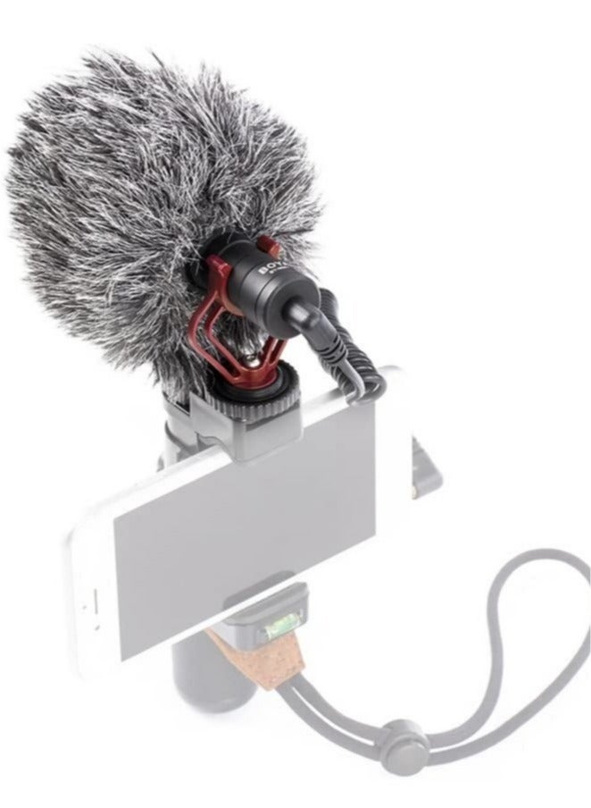 BY-MM1 Video Microphone Youtube Vlogging Facebook Livestream Recording Shotgun Mic For Smartphone/Cameras, Wireless 2.4 GHZ 100 Meter Microphone - Image 4