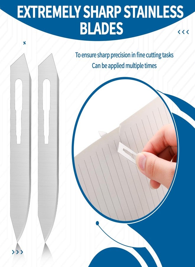 Otoolling 48 Pcs #60A Stainless Steel Blades Replacement - Image 4
