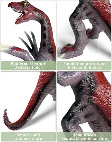 YONGJULE Large Dinosaur Toys 29 Therizinosaurus Soft Dinosaur Toys for Kids 35 Big Inflatable Dino for Boys Girls Toddler Party Favors Birthday Gifts - Image 5