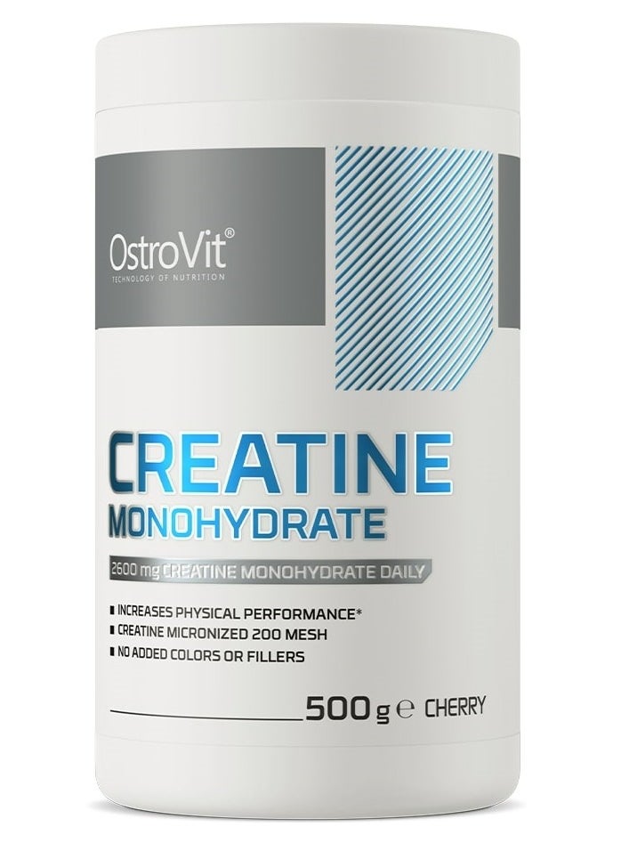 OstroVit Creatine Monohydrate 500g, Cherry  - Image 1