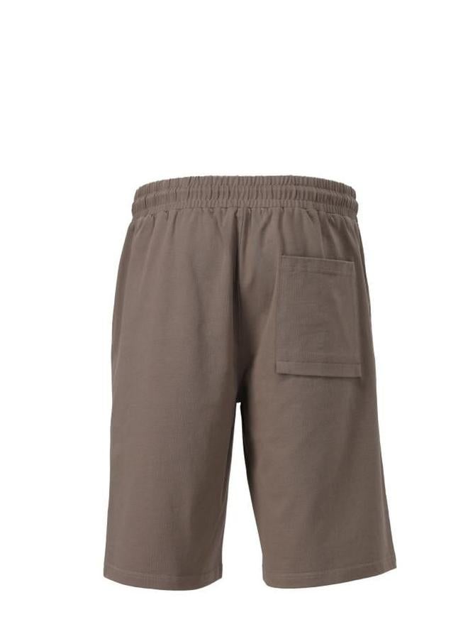 Selene Men Logo Detail Casual Shorts with Drawstring - Image 3