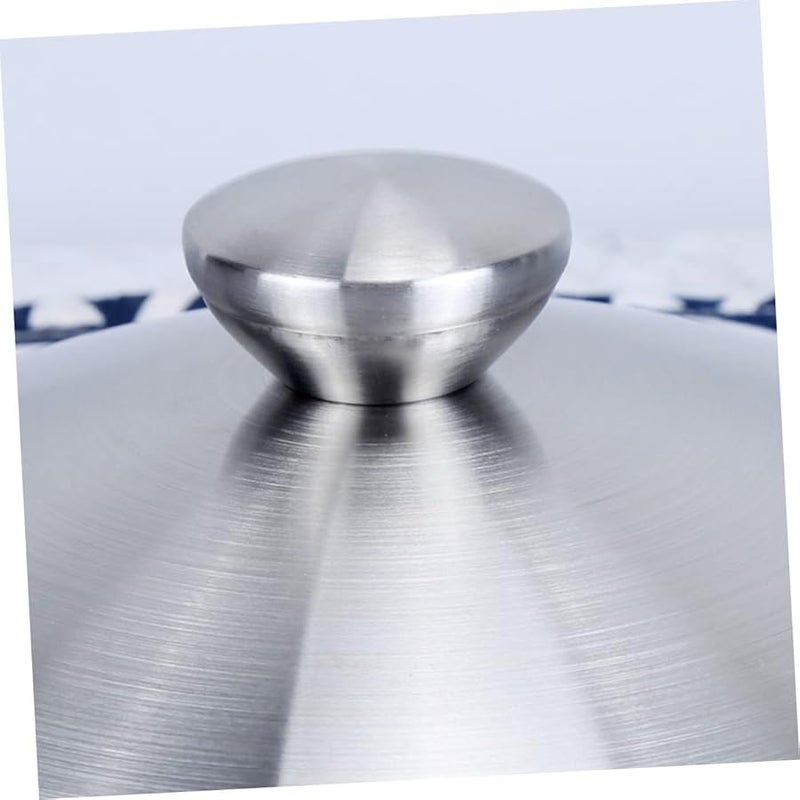 غطاء قدر الفولاذ المقاوم للصدأ السميك من يونومور مع فتحة تهوية للمقالي والطاسات - Image 4