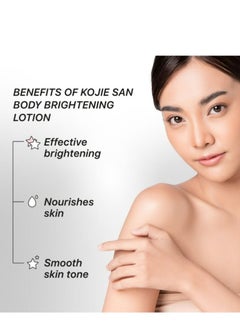 kojie.san Body Lightening Lotion w/ SPF 25 UVA/B Broad Spectrum 250 g  - Image 2