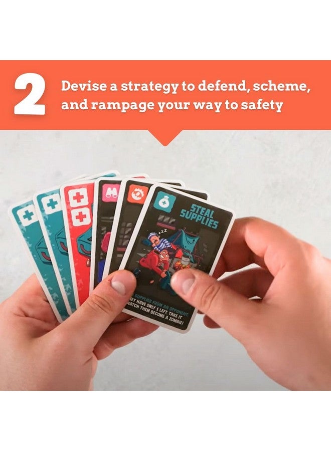 Ridley's Ridley’s Selfish: Zombie Edition Card Game - Easy to Play Party Game for Groups - Ideal for 2-5 Players, Ages 7+ - Makes a Great Gift Idea - Image 4