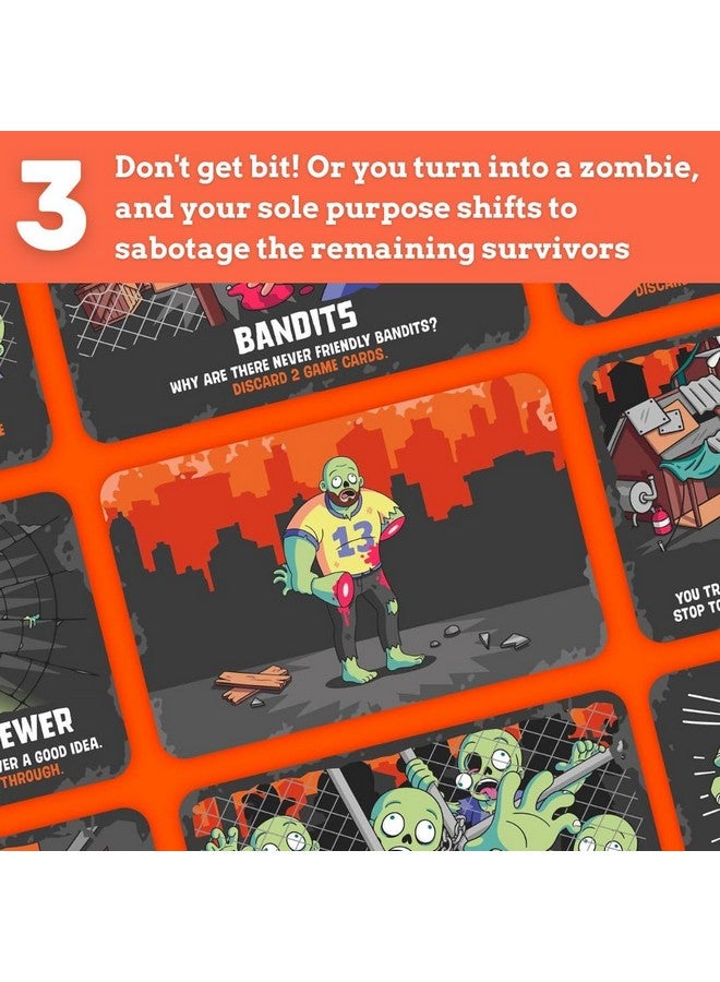 Ridley's Ridley’s Selfish: Zombie Edition Card Game - Easy to Play Party Game for Groups - Ideal for 2-5 Players, Ages 7+ - Makes a Great Gift Idea - Image 5