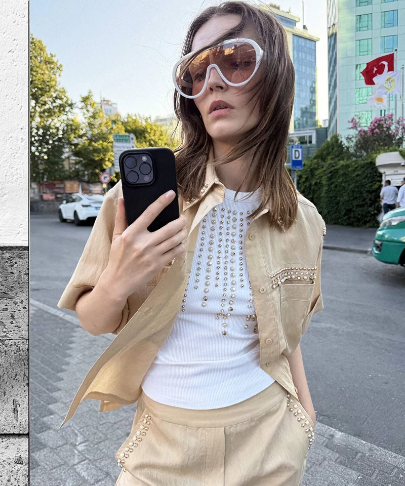 Ipekyol Embellished Tank Top