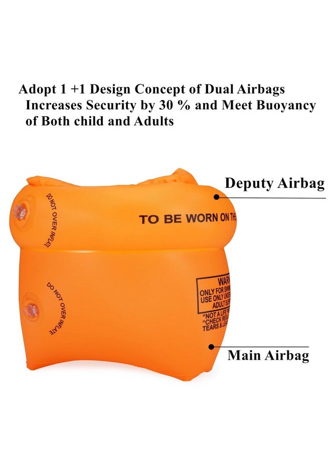 Wowelife - Wowelife Floaties Inflatable Swim Arm Bands Floater Sleeves Swimming Rings Tube Armlets for Kids, toddlers and adults - Image 1