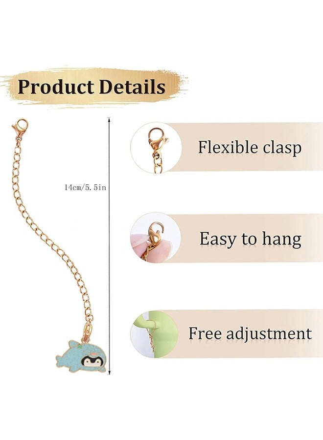 Beyond Stanley Cup Accessories Set Including 2 Pcs Silicone Straw Cover Cap, for 9-10 mm Straws, 2 Pcs Whale Pendant - Image 2