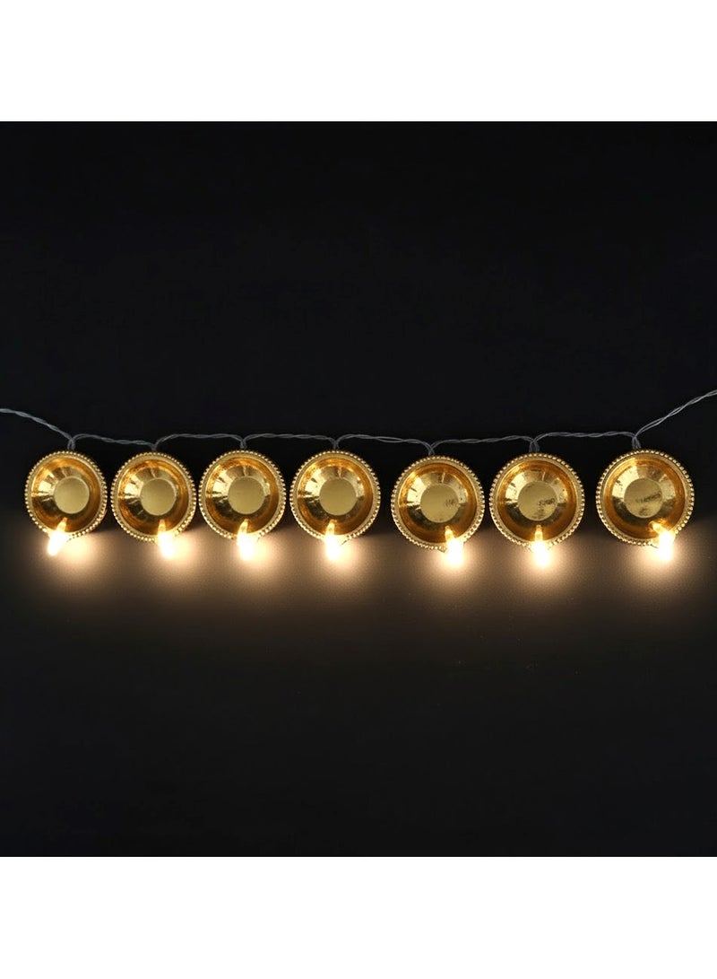zayo LED  Diya String Light Golden - Image 3