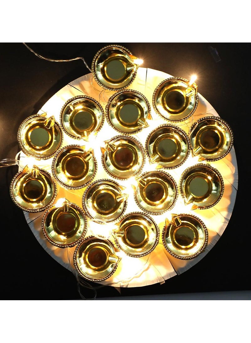 zayo LED  Diya String Light Golden - Image 5