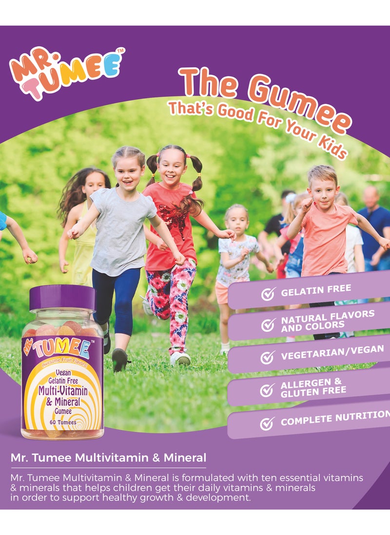 MR.TUMEE Multivitamin & Mineral Gummies 60 Tumees  - Image 3