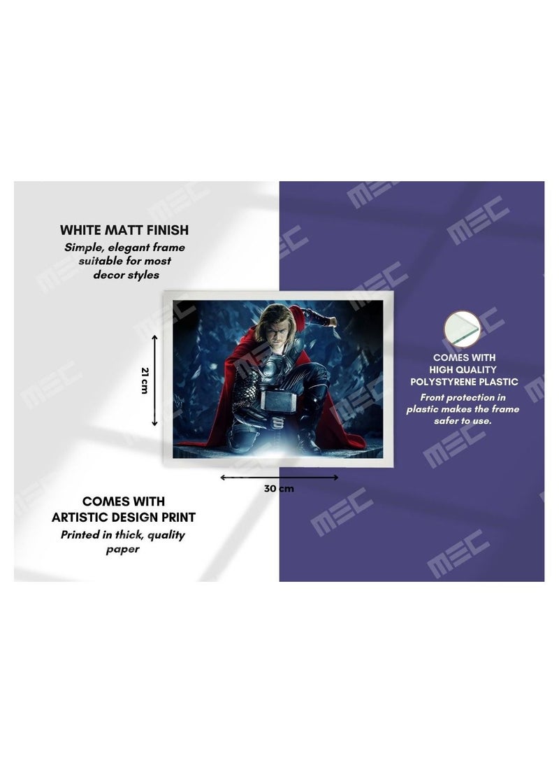 إم إي سي إطار ملصق بتصميم ثور مقاس 21 × 30 سم - Image 2