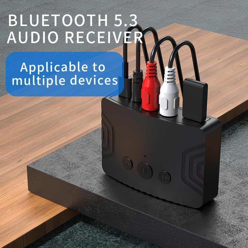 ETZIN 5.3 Bluetooth Audio Adapter,Wireless Audio Adapter for Music Streaming Sound System,Tablets and Car Audio,Home Stereo Theater System,Wireless Adapter for Speakers (EPL-1168WA) - Image 5