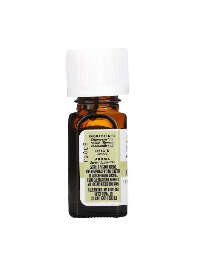Aura Cacia 100% Pure Essential Oil Roman Chamomile 0.125 fl oz 3.7 ml  - Image 2