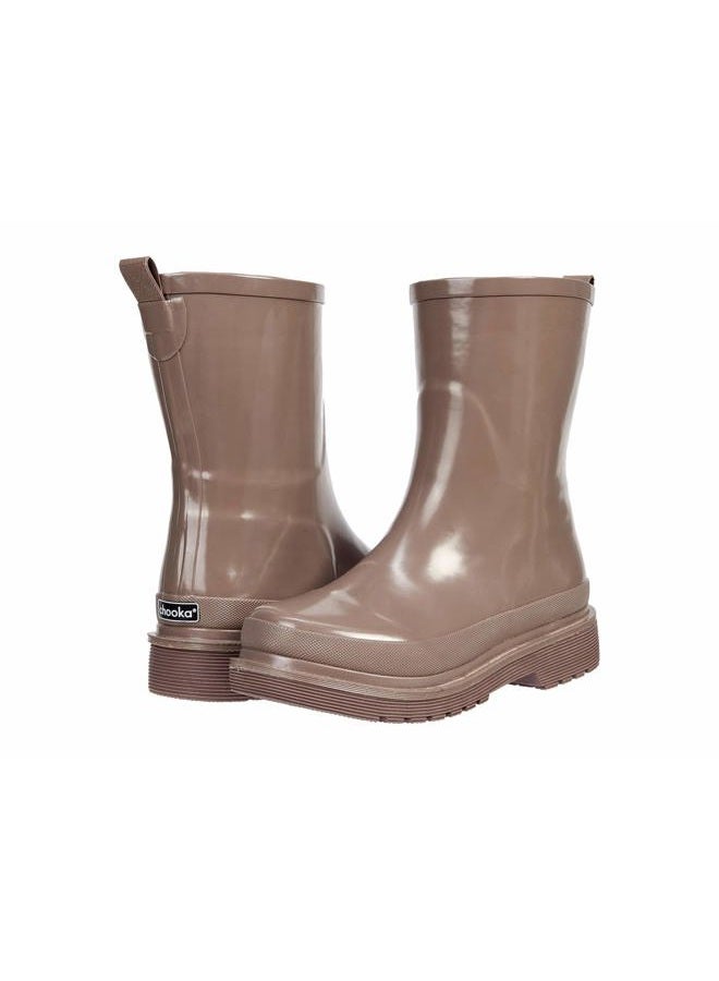 Women's Waterproof Damascus Mid Height Rain Boot, Blush, 7
