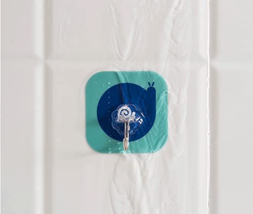 PAVITYAKSH Waterproof Fancy Design 12 PCS Sticker on Adhesive Stronger Wall Hook for Kitchen Hanging Wall Hooks for Bathroom Hanging Clips for Wall Cartoon Design Wall Hook 85 x 75 cm - Image 2
