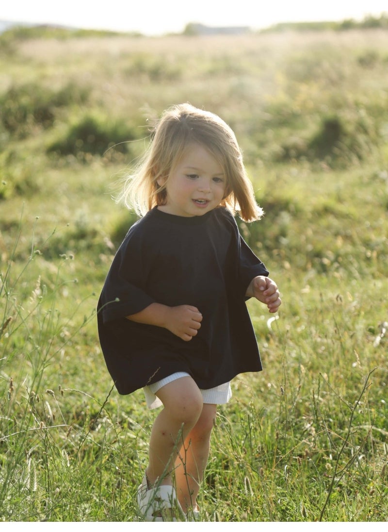 Navy Blue Oversize T-Shirt and Shorts Set - pzsku/ZB6CBEA34BD1DC5B6DD63Z/45/_/1730852978/085686f5-ee6c-4b17-8114-376935f9d15c