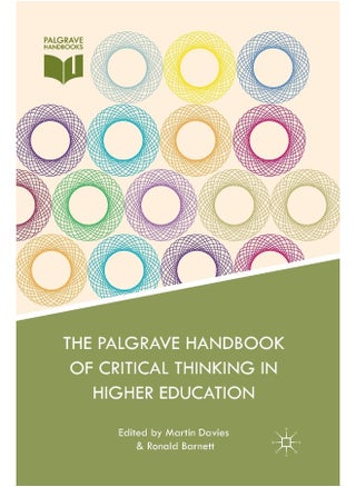 The Palgrave Handbook of Critical Thinking in Higher Education - pzsku/ZB6CBFFB413E6EE847B91Z/45/1747039084/f2456937-43a9-4132-9e28-4cde916a009d