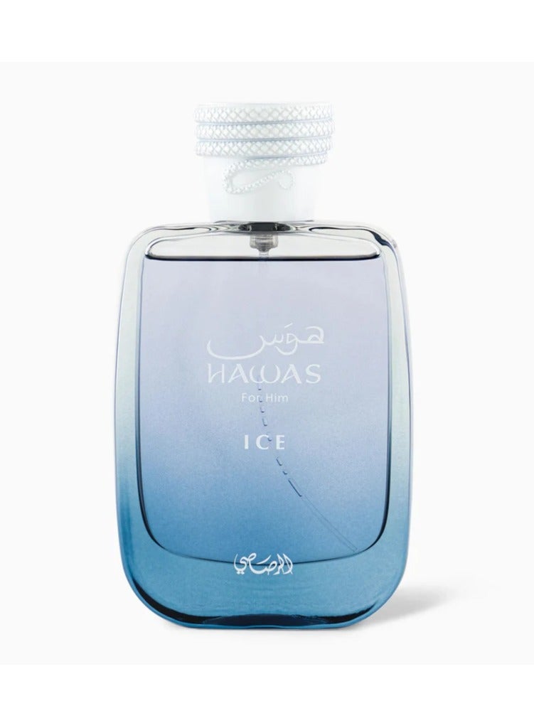 Rasasi Hawas Ice For Him Eau de Parfum . 100mlml - Image 2