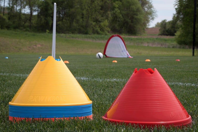 Kwik Goal Jumbo Disc Cones (Orange), Pack of 12 ,6-Inch x 11-Inch - Image 3