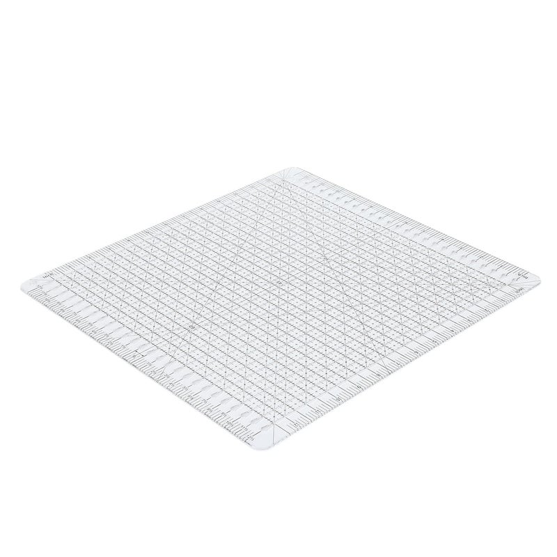 Zerodis Quilting Ruler, Transparent Acrylic Design, Accurate Measurements for Quilting and Sewing, Ideal for Patchwork and Fabric Cutting Crafts - Image 5