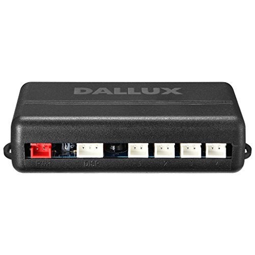 DALLUX LED Display Parking SensorCar Reverse Backup Radar SystemLED DisplayBuzzer Alert4 Black Color Parking sensors for Universal Auto Vehicle - Image 3