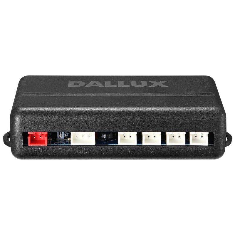 DALLUX LED Display Parking SensorCar Reverse Backup Radar SystemLED DisplayBuzzer Alert4 Black Color Parking sensors for Universal Auto Vehicle - Image 4