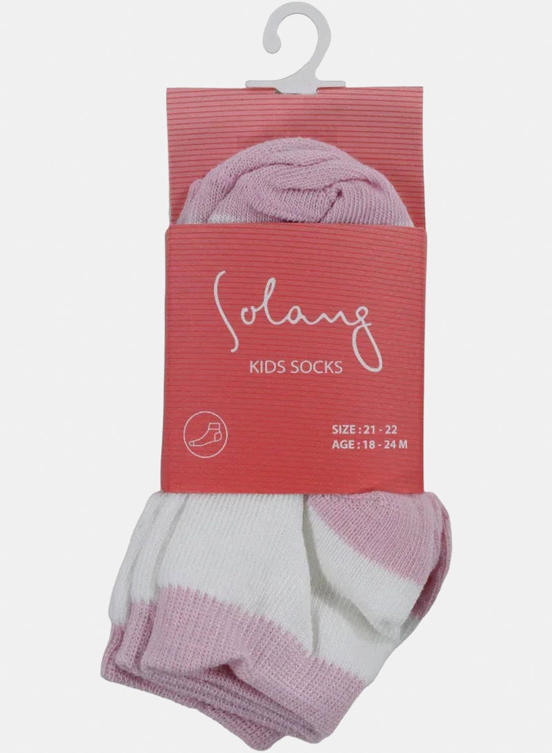 Unisex Baby Cotton Socks - Multicolor – 0/6M