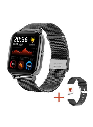 Black mesh + silicone