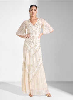 Amelia Rose Embellished Maxi Dress  - Image 1