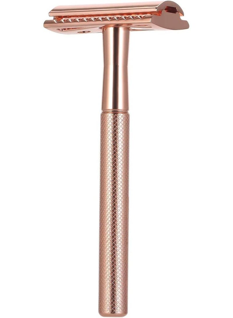 أوريتي الفولاذ المقاوم للصدأ حافة مزدوجة الحلاقة ماكينة الحلاقة السلامة اللحية ماكينة الحلاقة اليدوية إزالة الشارب أداة الحلاقة التقليدية - Image 1