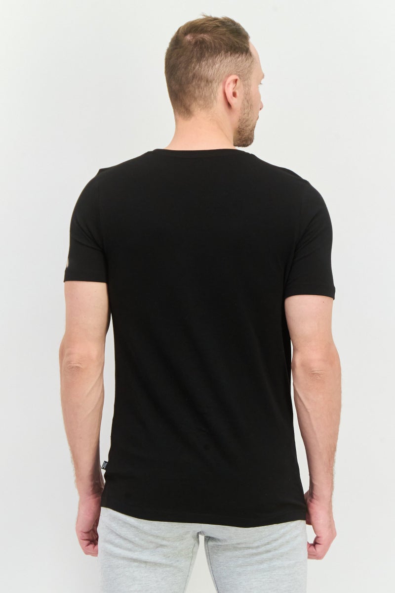 PUMA Men Sportswear Fit Short Sleeve Outdoor T Shirt, Black - Image 3