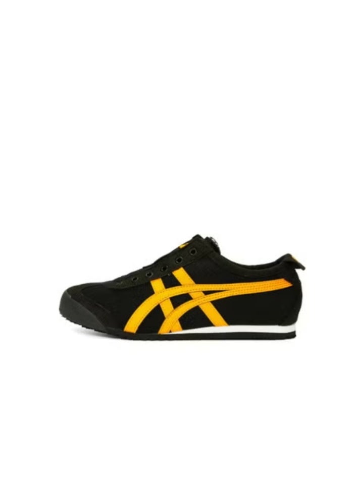 TIGER Onitsuka Tiger Classic Black - Yellow Color - Blocking Casual Sneakers - Image 1