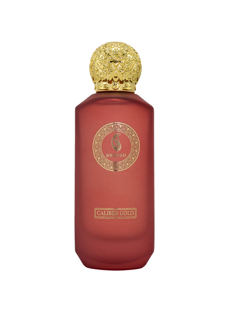 BROKAR 1350 CALIBER GOLD EDP Unisex Perfume 100ml - Image 2