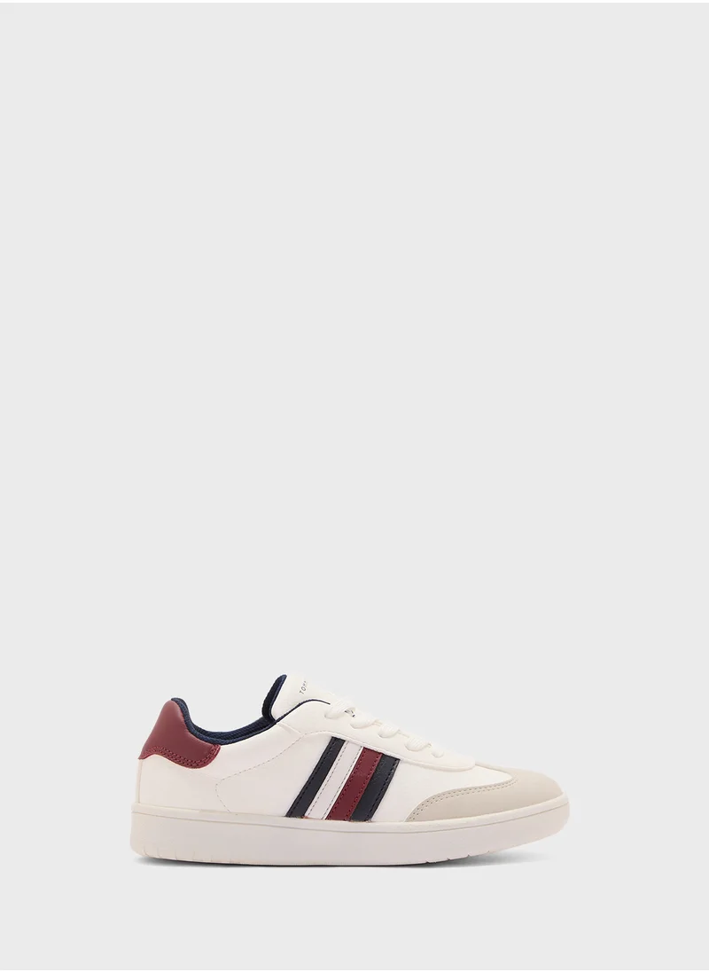 TOMMY HILFIGER Youth Low Top Lace Up Sneakers