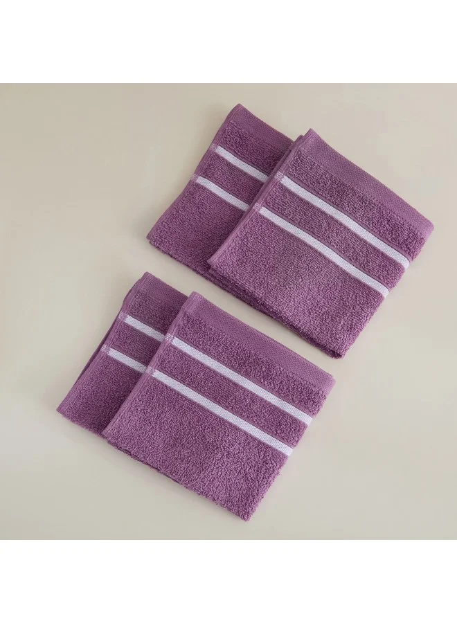 Home Box Snoopy Kids Carded 4-Piece Face Towel Set 30 x 30 cm