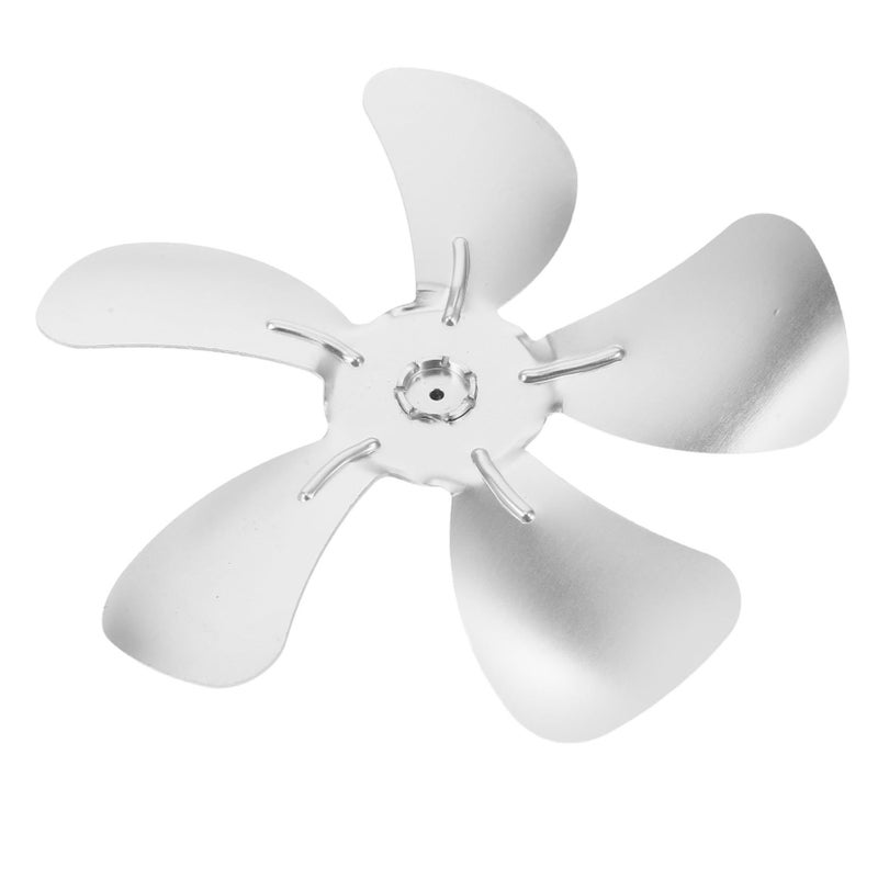 Compact Aluminum Alloy Fireplace Fan Mini Portable Indoor Stove Heat Blower - Image 2